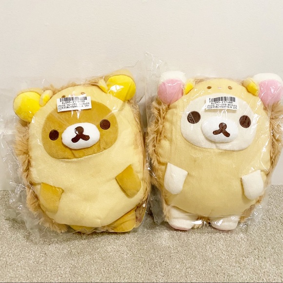 Rilakkuma Korilakkuma Hedgehog Japanese Plushy - Picture 2 of 4